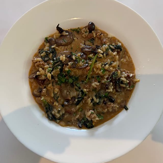 Risotto con Salsiccia.