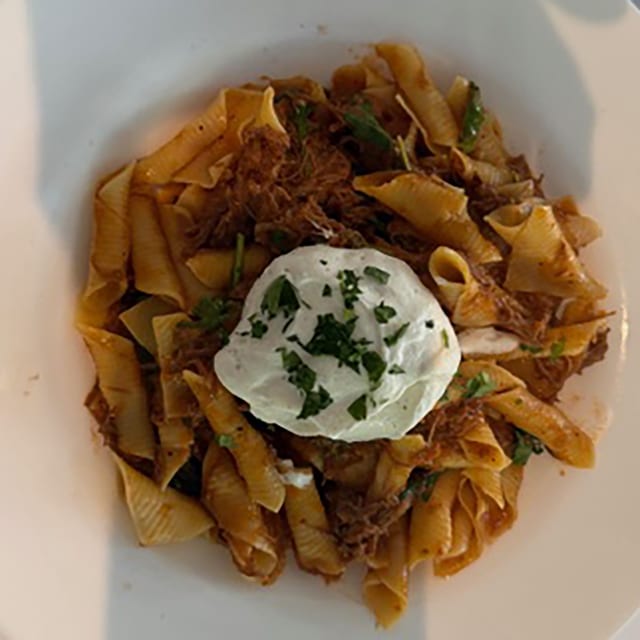 Garganelli al Brasato.