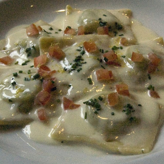 Ravioli di Spinachi.