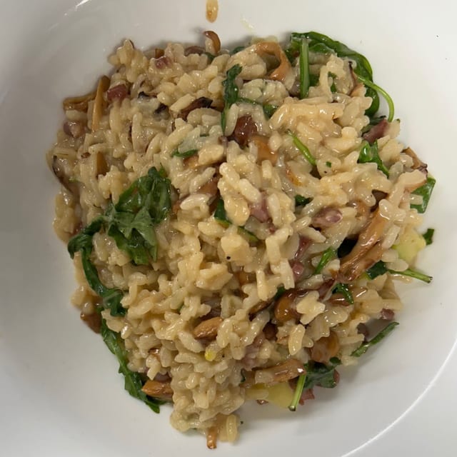 Risotto con Prosciutto.